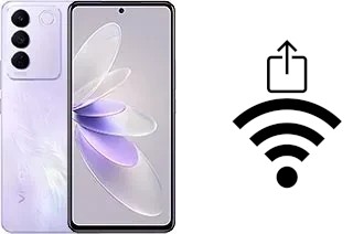Générer un QR code avec la clé Wifi sur un vivo S16e