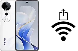 Générer un QR code avec la clé Wifi sur un vivo S19 Pro