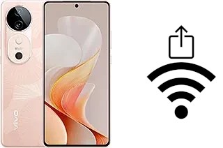 Générer un QR code avec la clé Wifi sur un vivo S19