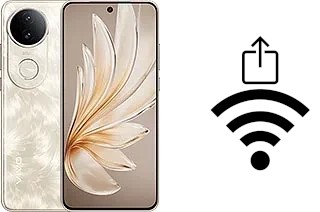 Générer un QR code avec la clé Wifi sur un vivo S20