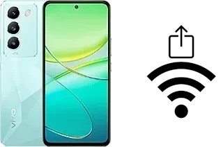 Générer un QR code avec la clé Wifi sur un vivo T3