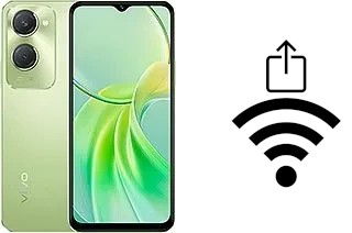 Générer un QR code avec la clé Wifi sur un vivo T3 Lite