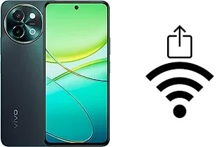 Générer un QR code avec la clé Wifi sur un vivo Y58