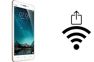 Générer un QR code avec la clé Wifi sur un vivo V3Max