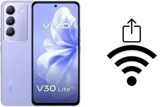 Générer un QR code avec la clé Wifi sur un vivo V30 Lite (ME)