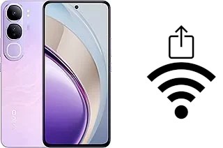 Générer un QR code avec la clé Wifi sur un vivo V40 Lite 4G (IDN)
