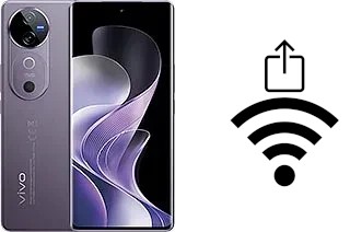 Générer un QR code avec la clé Wifi sur un vivo V40