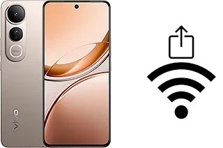 Générer un QR code avec la clé Wifi sur un vivo V50 Lite 4G