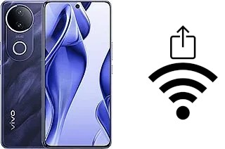Générer un QR code avec la clé Wifi sur un vivo V50e