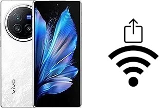 Générer un QR code avec la clé Wifi sur un vivo X Fold3 Pro