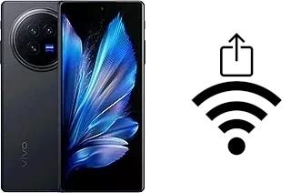 Générer un QR code avec la clé Wifi sur un vivo X Fold3