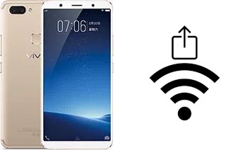 Générer un QR code avec la clé Wifi sur un vivo X20