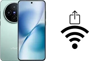 Générer un QR code avec la clé Wifi sur un vivo X200s