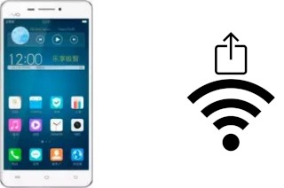 Générer un QR code avec la clé Wifi sur un Vivo X3F
