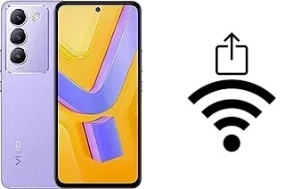 Générer un QR code avec la clé Wifi sur un vivo Y100 (IDN)