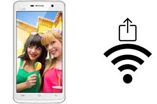 Générer un QR code avec la clé Wifi sur un vivo Y22