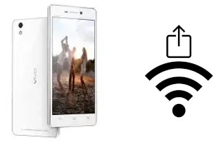 Générer un QR code avec la clé Wifi sur un Vivo Y29L