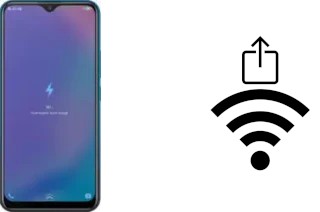 Générer un QR code avec la clé Wifi sur un Vivo Y3