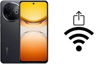 Générer un QR code avec la clé Wifi sur un vivo Y300i
