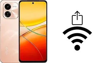 Générer un QR code avec la clé Wifi sur un vivo Y200+