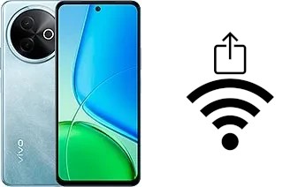 Générer un QR code avec la clé Wifi sur un vivo Y39