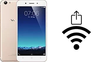 Générer un QR code avec la clé Wifi sur un vivo Y65