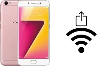 Générer un QR code avec la clé Wifi sur un vivo Y67