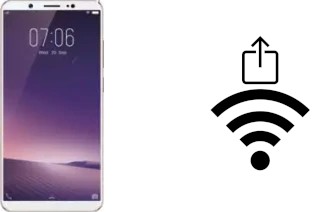 Générer un QR code avec la clé Wifi sur un Vivo Y79