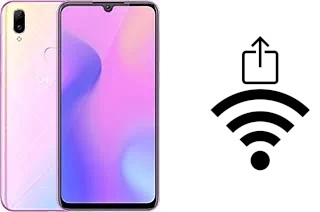 Générer un QR code avec la clé Wifi sur un vivo Z3i