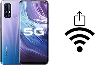 Générer un QR code avec la clé Wifi sur un vivo Z6 5G