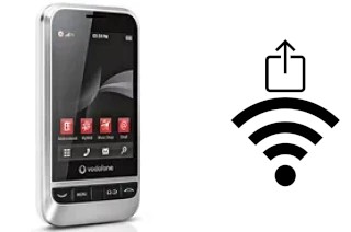 Générer un QR code avec la clé Wifi sur un Vodafone 845