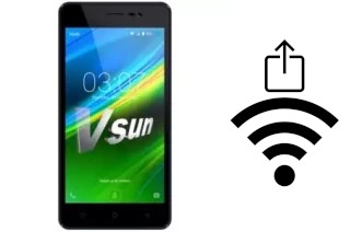 Générer un QR code avec la clé Wifi sur un Vsun Aqua Tough