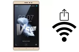 Générer un QR code avec la clé Wifi sur un Vsun Illusion