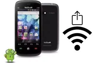 Générer un QR code avec la clé Wifi sur un WellcoM A86
