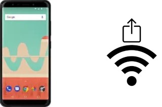 Générer un QR code avec la clé Wifi sur un Wiko View Go