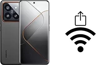 Générer un QR code avec la clé Wifi sur un Xiaomi 14 Pro