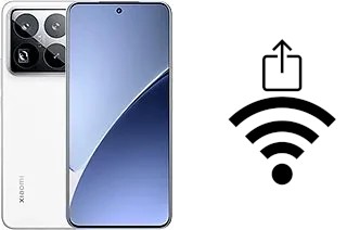 Générer un QR code avec la clé Wifi sur un Xiaomi 15 Pro