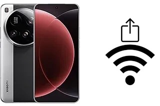 Générer un QR code avec la clé Wifi sur un Xiaomi 15 Ultra