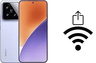 Générer un QR code avec la clé Wifi sur un Xiaomi 15