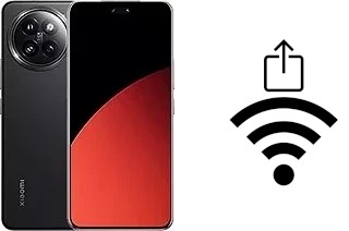 Générer un QR code avec la clé Wifi sur un Xiaomi Civi 4 Pro