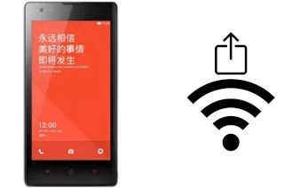 Générer un QR code avec la clé Wifi sur un Xiaomi Redmi