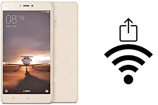 Générer un QR code avec la clé Wifi sur un Xiaomi Mi 4s