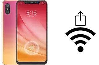 Générer un QR code avec la clé Wifi sur un Xiaomi Mi 8 Pro