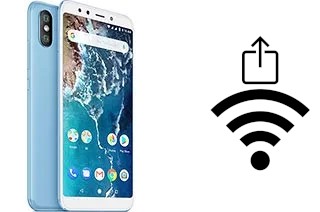 Générer un QR code avec la clé Wifi sur un Xiaomi Mi A2 (Mi 6X)