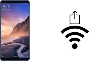 Générer un QR code avec la clé Wifi sur un Xiaomi Mi Max 3 Pro