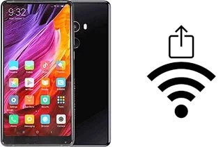 Générer un QR code avec la clé Wifi sur un Xiaomi Mi Mix 2