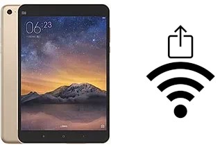 Générer un QR code avec la clé Wifi sur un Xiaomi Mi Pad 2