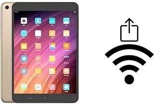 Générer un QR code avec la clé Wifi sur un Xiaomi Mi Pad 3