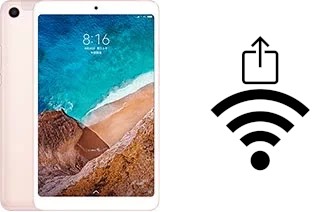 Générer un QR code avec la clé Wifi sur un Xiaomi Mi Pad 4 Wi-Fi