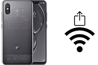 Générer un QR code avec la clé Wifi sur un Xiaomi Mi 8 Explorer
